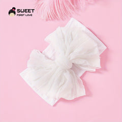 Soft Nylon Elastic Headband for Baby Girl