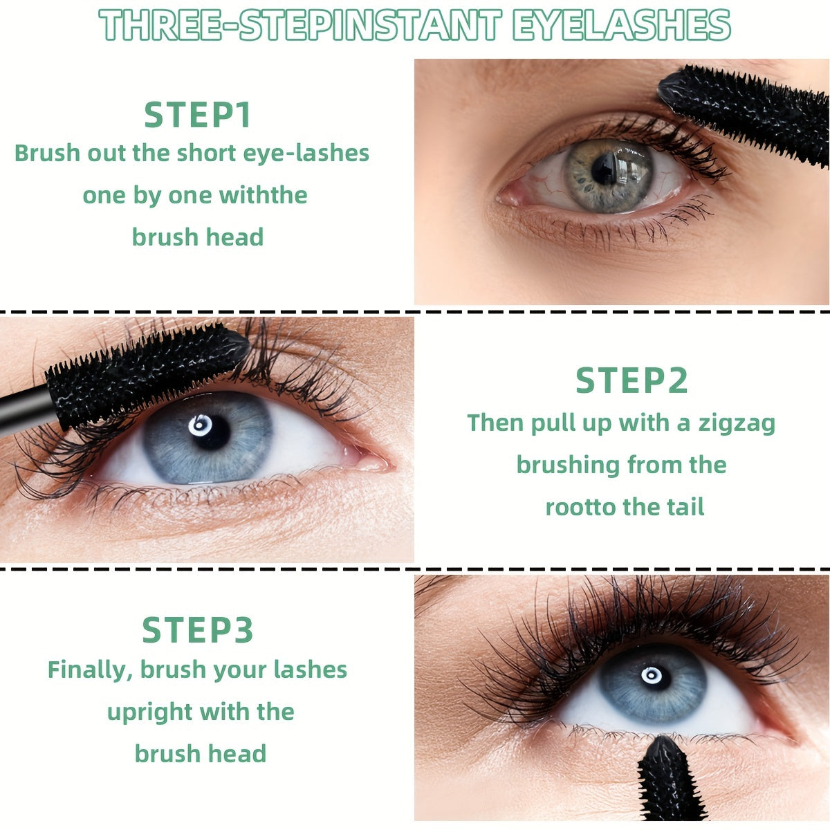 Long Lasting 4D Fiber Mascara Waterproof