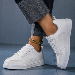 Women's Sporty Skate Shoes Low Breathable Platform Shoes