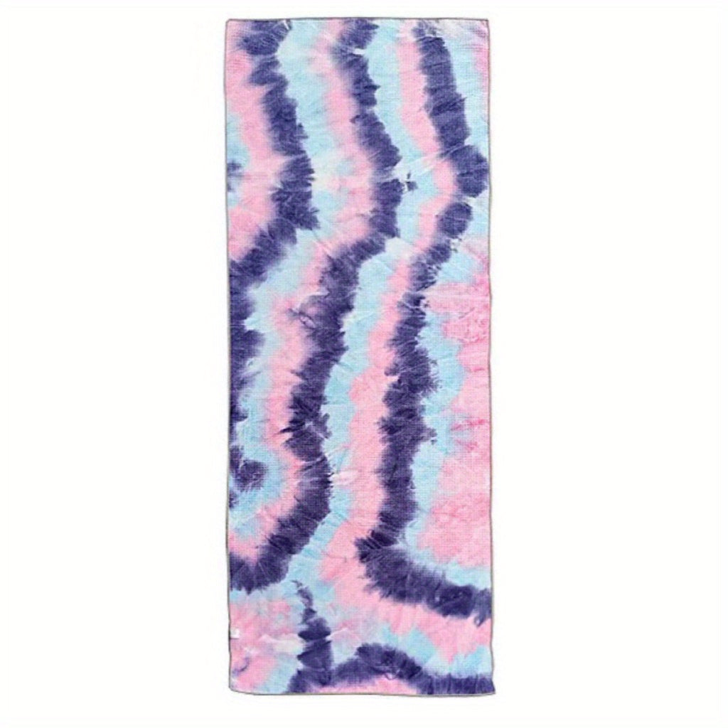 Non Slip Mat Towel for Hot Yoga Pilates Workouts 24x72 Inches