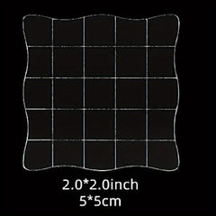 1pc Rubber Stamp Transparent Stamp Set Helper Glass High Crystal Acrylic Handle