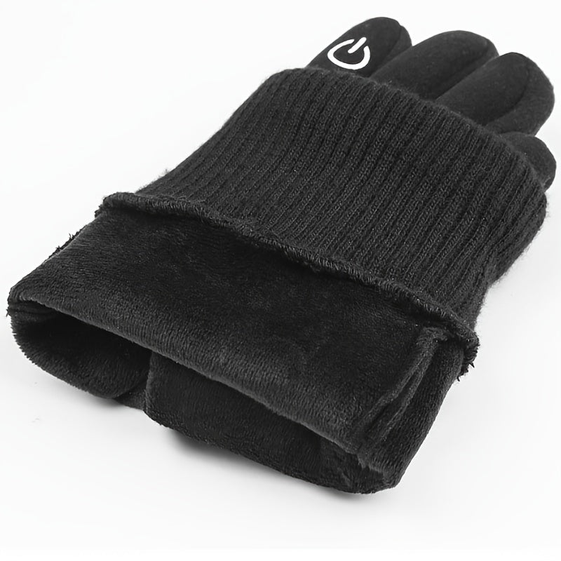 Outdoor Non-slip Touch Screen Warm Gloves for Cycling