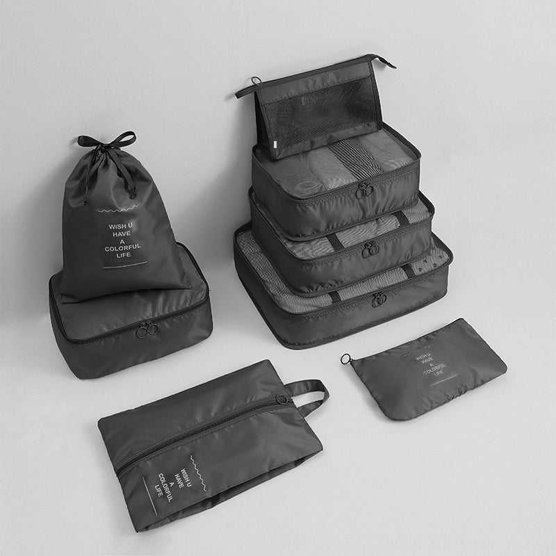 8pcs Packing Organizer Set Waterproof Storage Bag