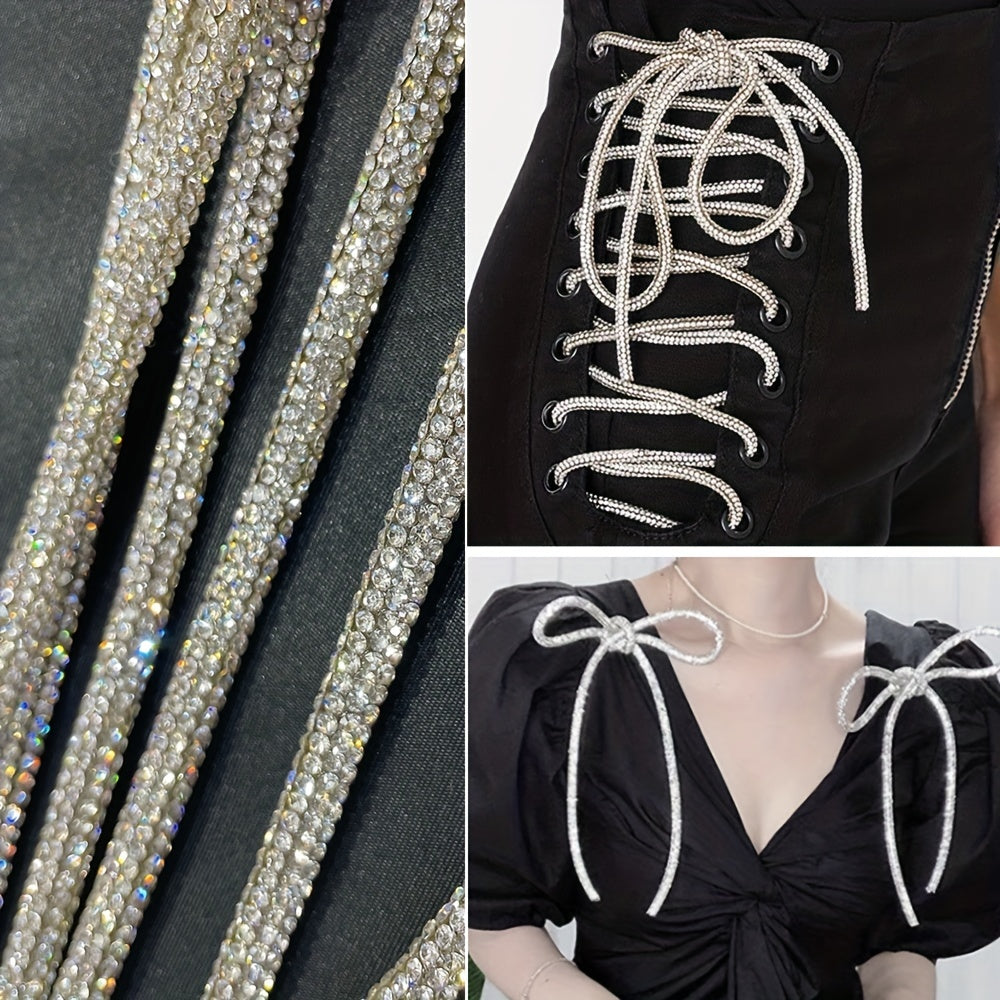 Clear Crystal Rope Clothes Bags Shoes Decor DIY Home Wedding Decoration