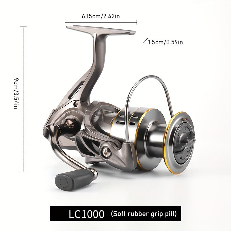 1pc Metal Line Spool Rock Fishing Reel Outdoor Tackle