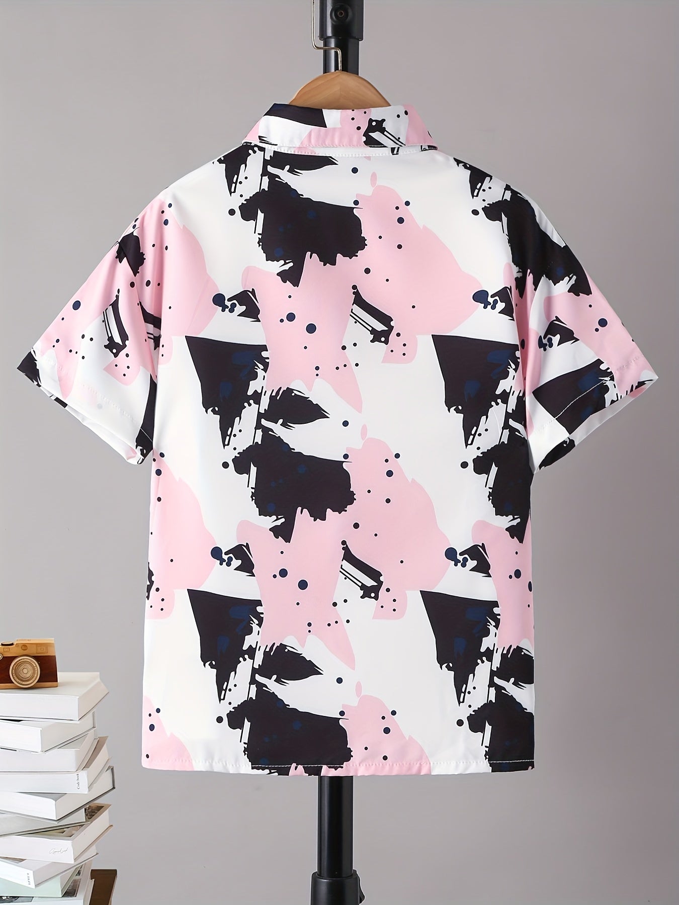 Hawaii Graffiti Print Boys Stylish Shirt