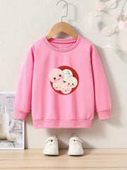 Sweet Dumpling Graphic Sweatshirt Comfy Pullover Kids Clothes Gift
