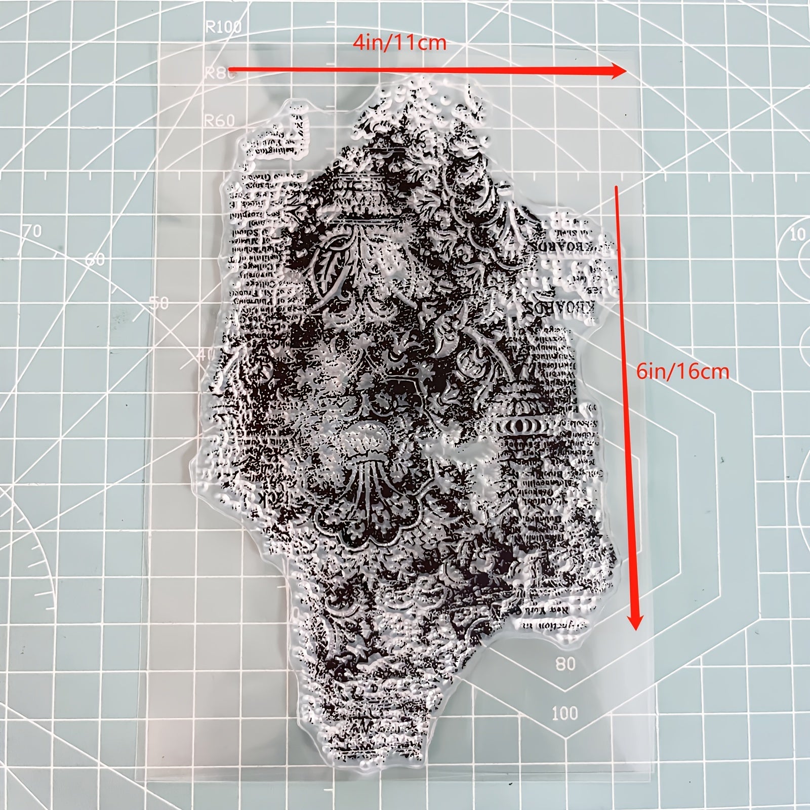 Transparent Silicone Stamp for Standout Crafts