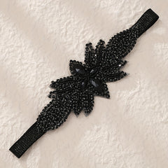 Elastic Rhinestone Headband for Women