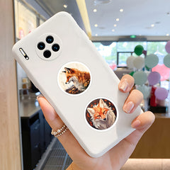 500pcs Fox Stickers Roll Vinyl Foxes Stickers For Water Bottles Laptop