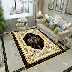 Boho Anti Fatigue Kitchen Rugs Soft Faux Sheepskin Mat