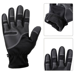 Cycling Winter Gloves Waterproof Windproof Warm Full Finger