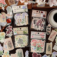 20pcs Special Paper Bouquet Love Series Sticker Pack - Non adhesive