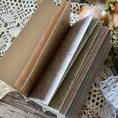 12pcs Retro Salt Series Journal Decoration DIY Background Paper
