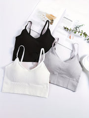 Girls Seamless Wrap Chest Bralette Underwear