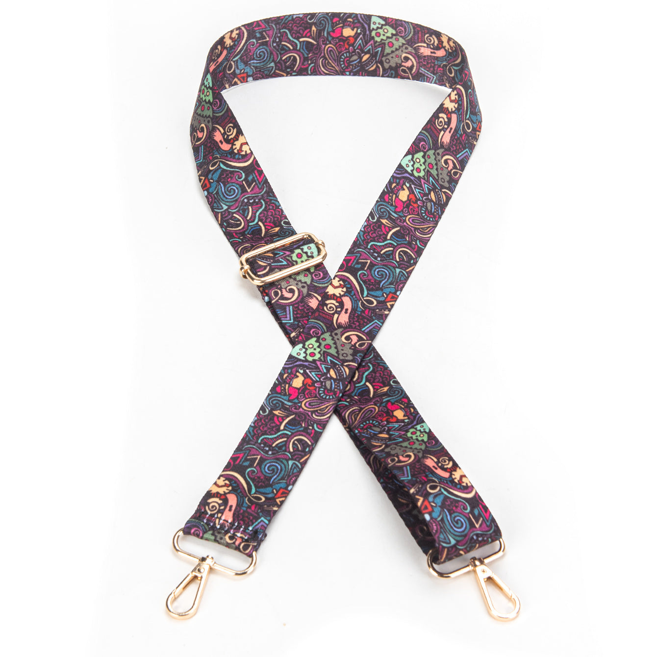 Colorful Boho Style Shoulder Strap for Crossbody Bag