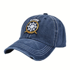 Sturdy Washed Baseball Cap Dad Hat Adjustable Retro Cap