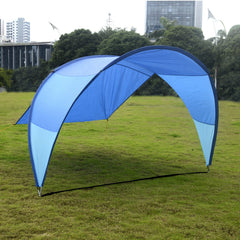Large Beach Tent 4-6 Adults UV Protection Sun Shelter Camping Picnics Outdoor