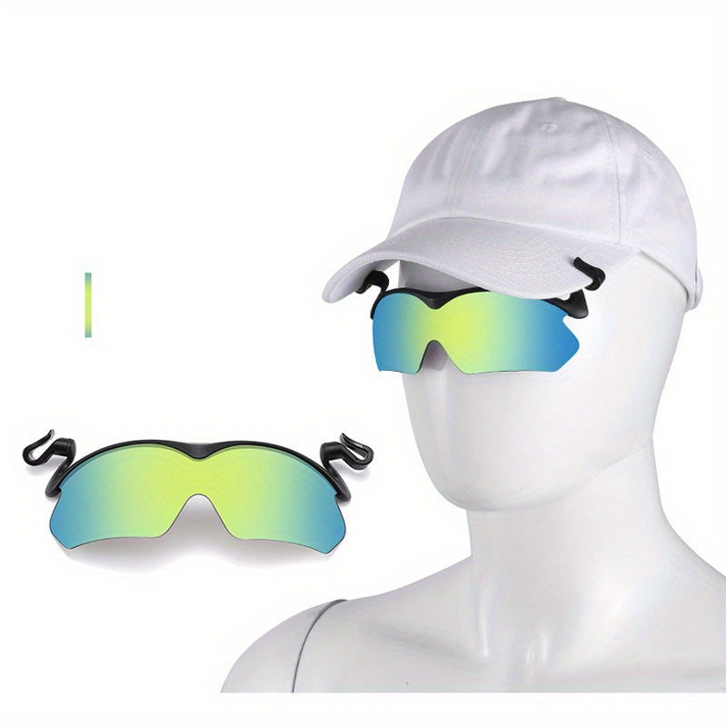 Men's Adjustable Cap Clip Polarized Sunglasses