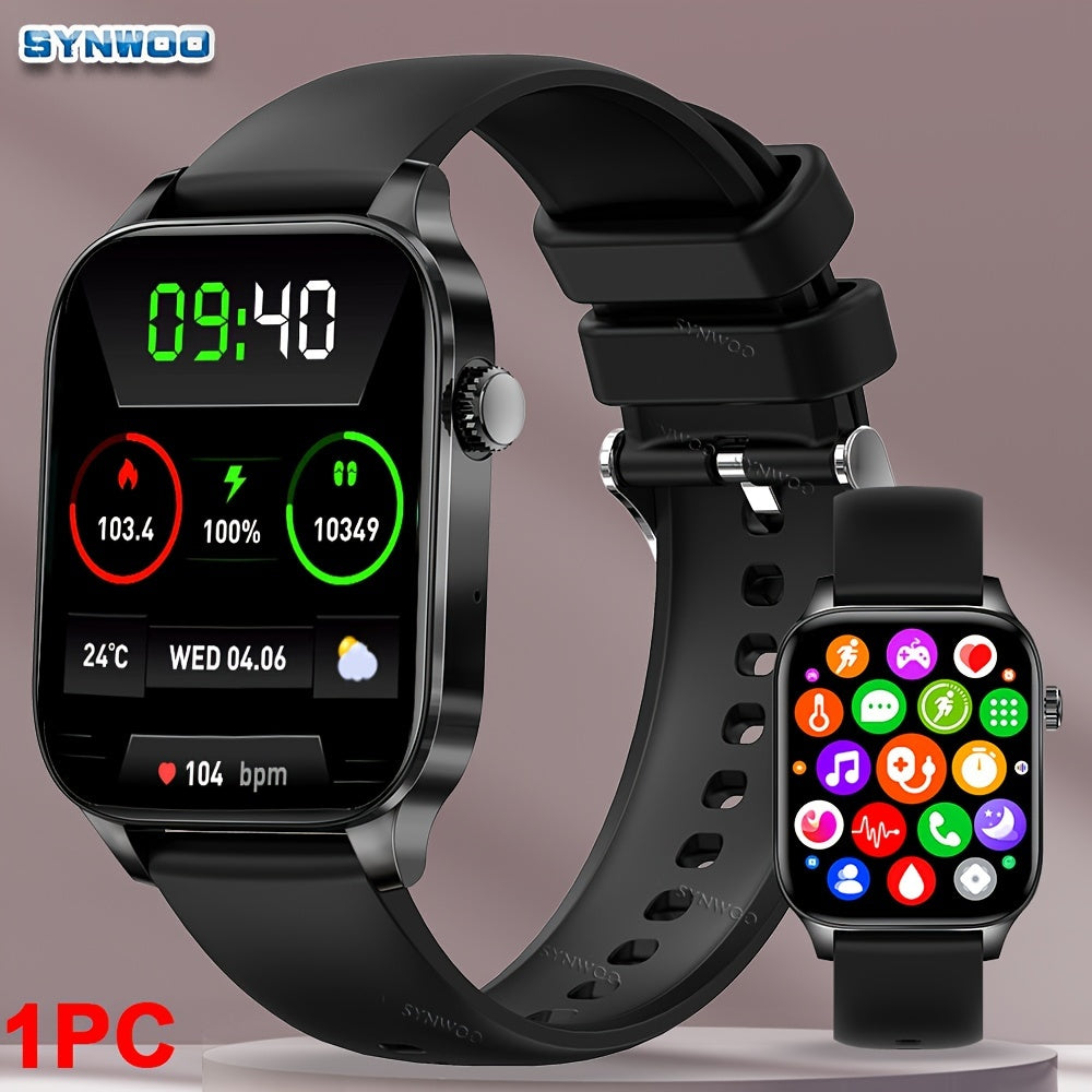 Synwoo High Smart Watch Full Touch Screen 100 Exercise Sports Modes