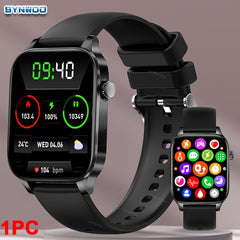 Synwoo High Smart Watch Full Touch Screen 100 Exercise Sports Modes