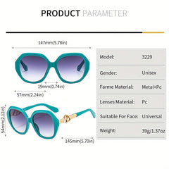 Men's Retro Large Round Frame Street Style Sunglasses