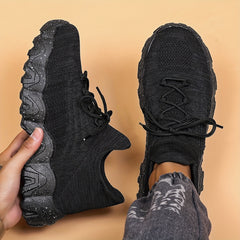 Men's Lace Up Road Running Shoes Lightweight Sport Shoes