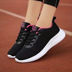 Breathable Knitted Sports Shoes for Outdoor Running
