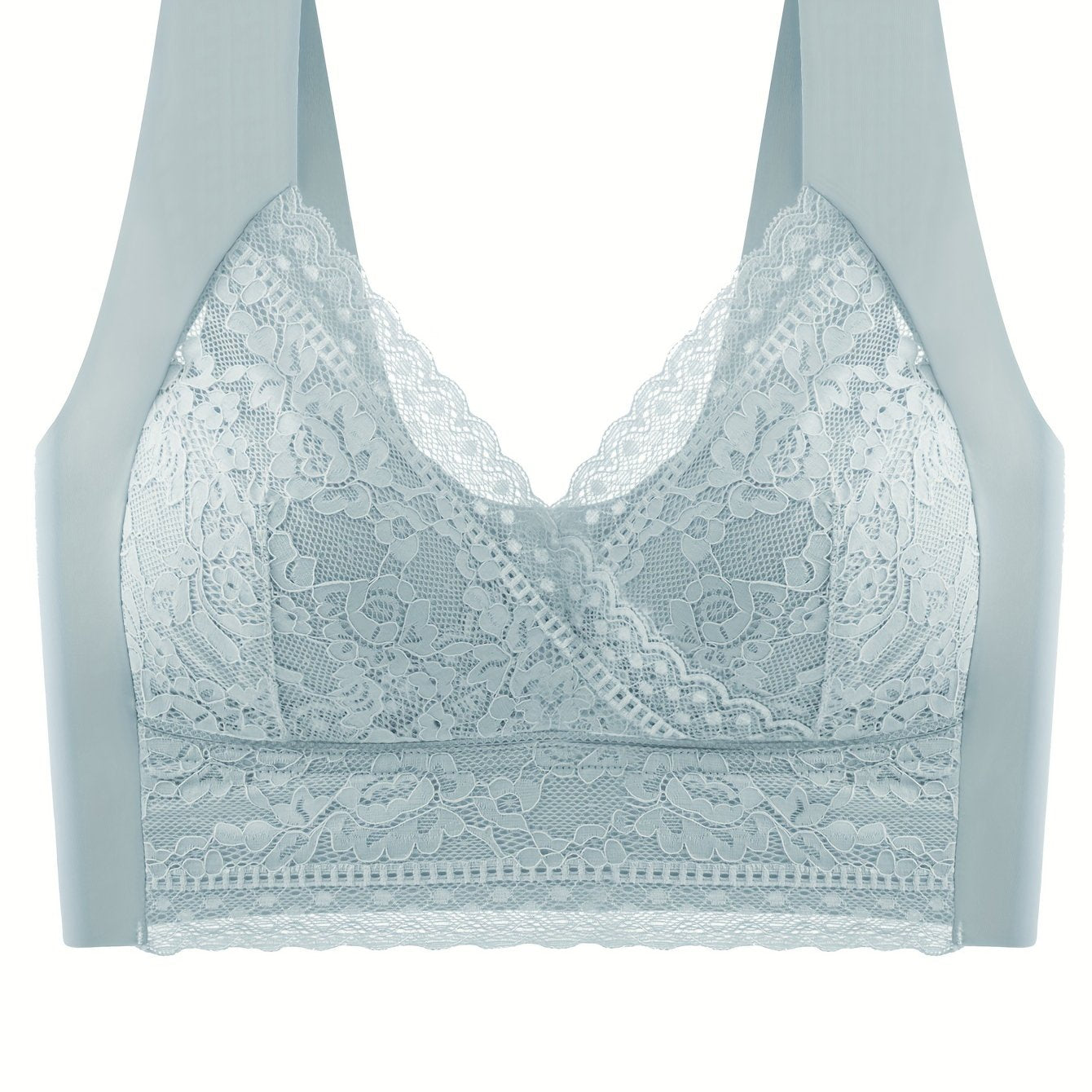 Lace Wireless Bras Full Coverage Breathable Women's Lingerie