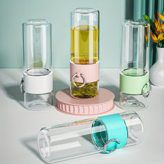 350ml Tea Water Separation Cup Leakproof Water Bottle