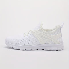Solid Mesh Athletic Running Shoes Soft Sole Lightweight Sneakers