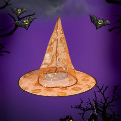 Printed Transparent Halloween Hat For Men Women Unisex Hat Christmas