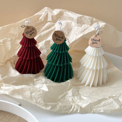 3D Pine Silicone Mold for DIY Christmas Tree Scented Candle Decoration