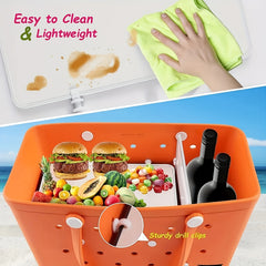 Beach Bag Divider Tray Reusable Plastic Divider for Travel Tote Handbag
