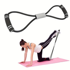 8 Shaped Yoga Stretch Strap Elastic Resistance Band for Home Gym Pilates