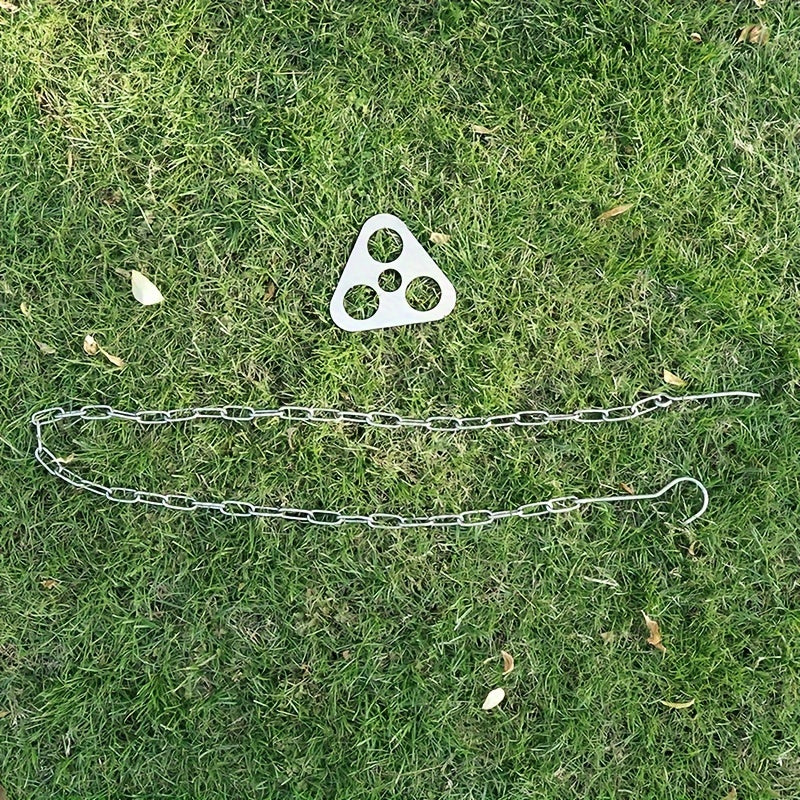 Stainless Steel Campfire Tripod for Outdoor Cooking