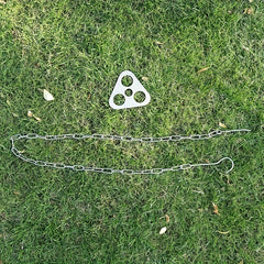 Stainless Steel Campfire Tripod for Outdoor Cooking