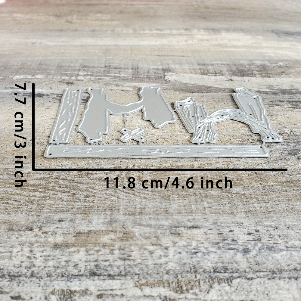 Crucifixion Metal Cutting Dies Scrapbooking Stencil DIY
