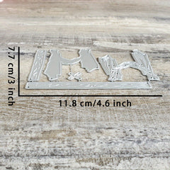 Crucifixion Metal Cutting Dies Scrapbooking Stencil DIY