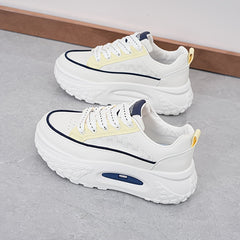 Waterproof Platform Chunky Sneakers Height Increasing Running Shoes
