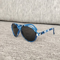 Camouflage Kids Sunglasses Anti-UV Riding Glasses for Boys