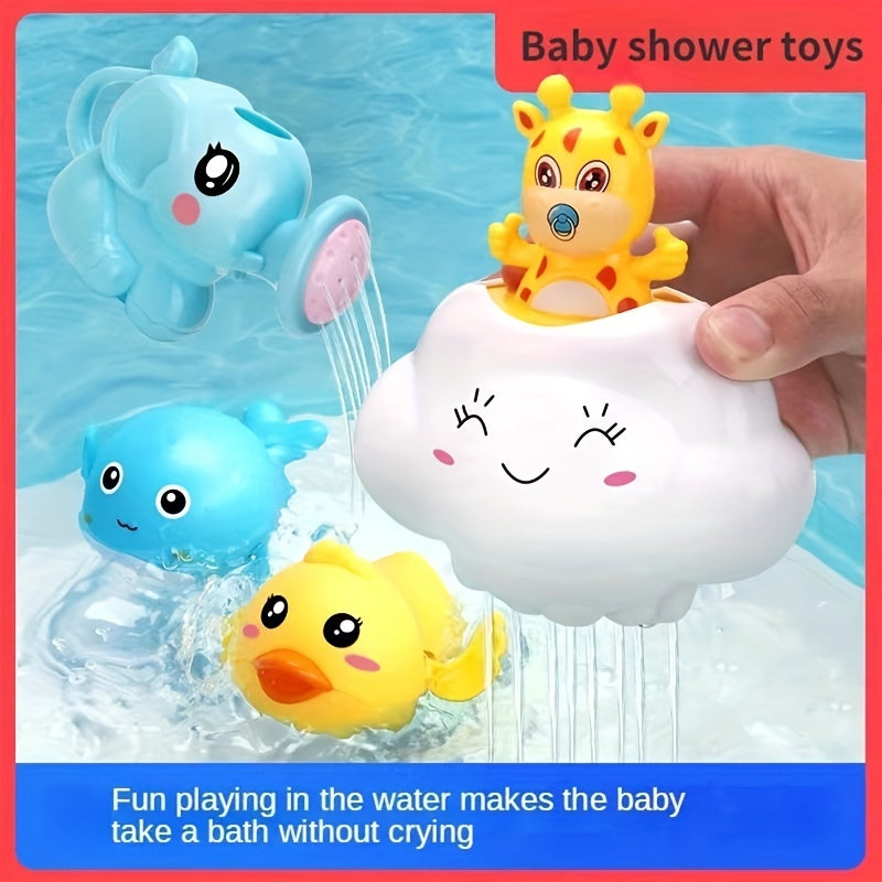 Deer Clouds Sprinkling Water Bathing Toys for Kids