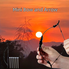 Mini Bow Decompression Toy w/ 5 Suction Cup Arrows