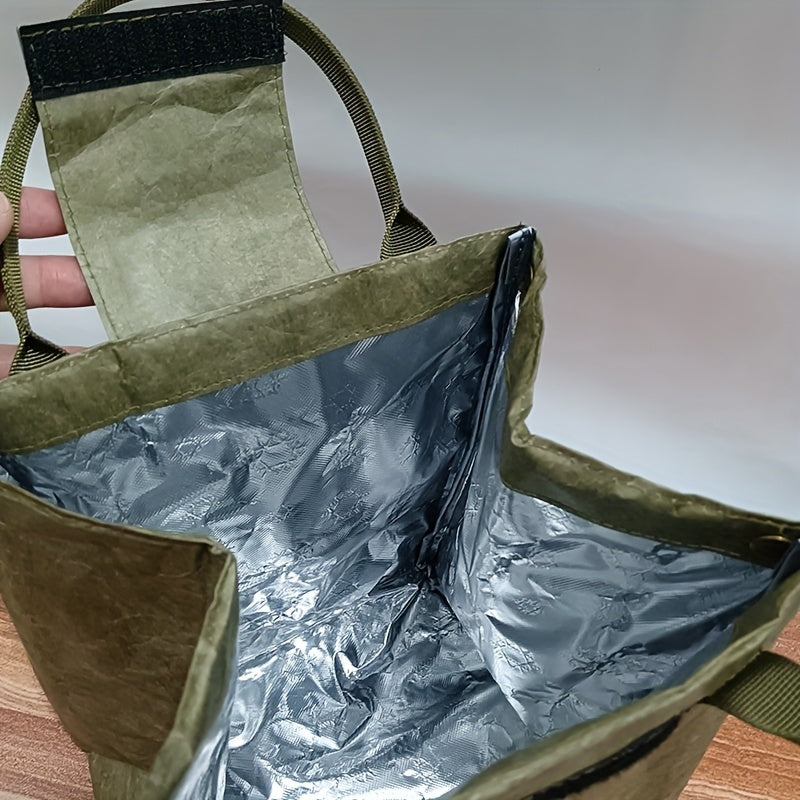 Waterproof Insulated Lunch Bag with Cutlery Bag - Keep Food Fresh