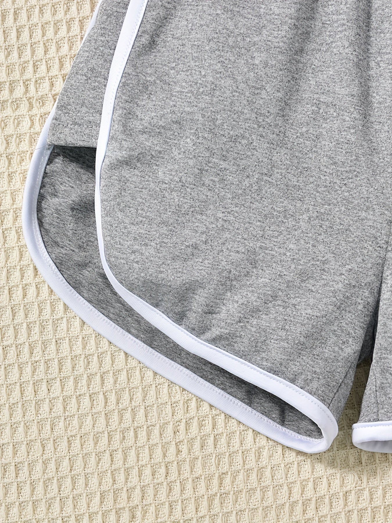 Girls Casual Plain Waistband Shorts for Kids Summer