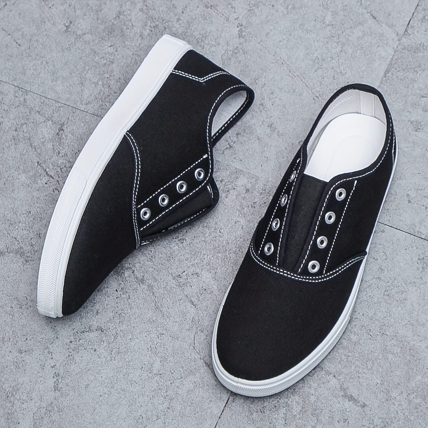 Men's Lightweight Breathable Skate Shoes Non Slip Casual Shoes