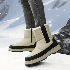 Plush Inner Warm Chelsea Boots Waterproof Snow Boots