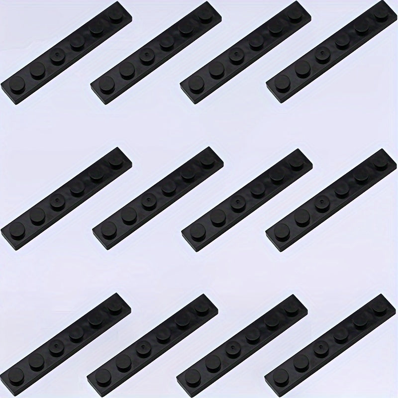 12pcs 1X6 Low Wall Bricks Character Christmas Architectural Scen