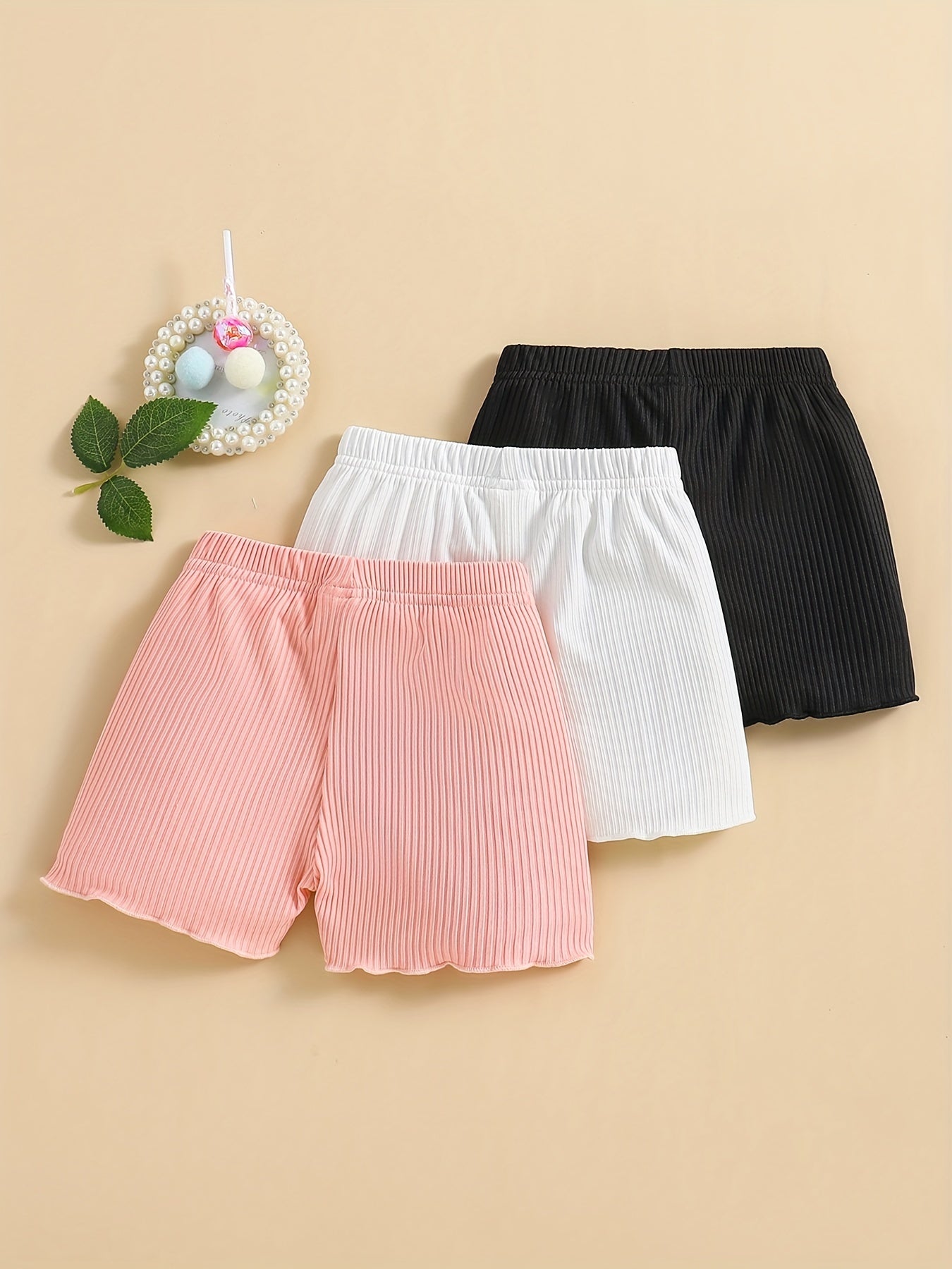 Bow Detailed Quick Dry Leggings for Girls