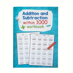 Math Workbook: Addition & Subtraction Within 1000 Practice Worksheets